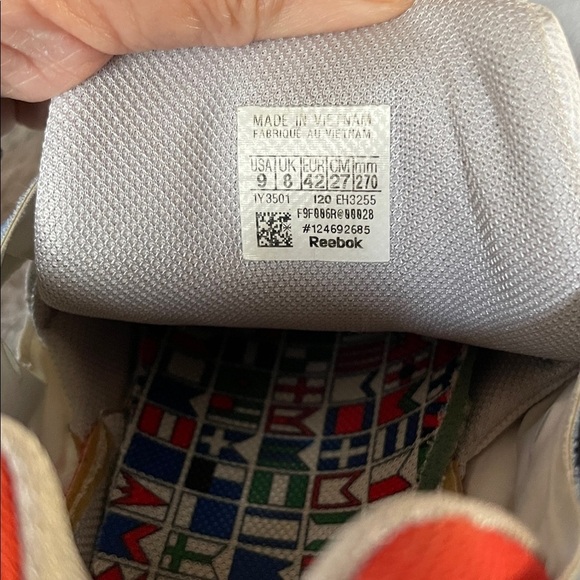 Reebok Kids Sneakers - White, Red, and Blue main image 4